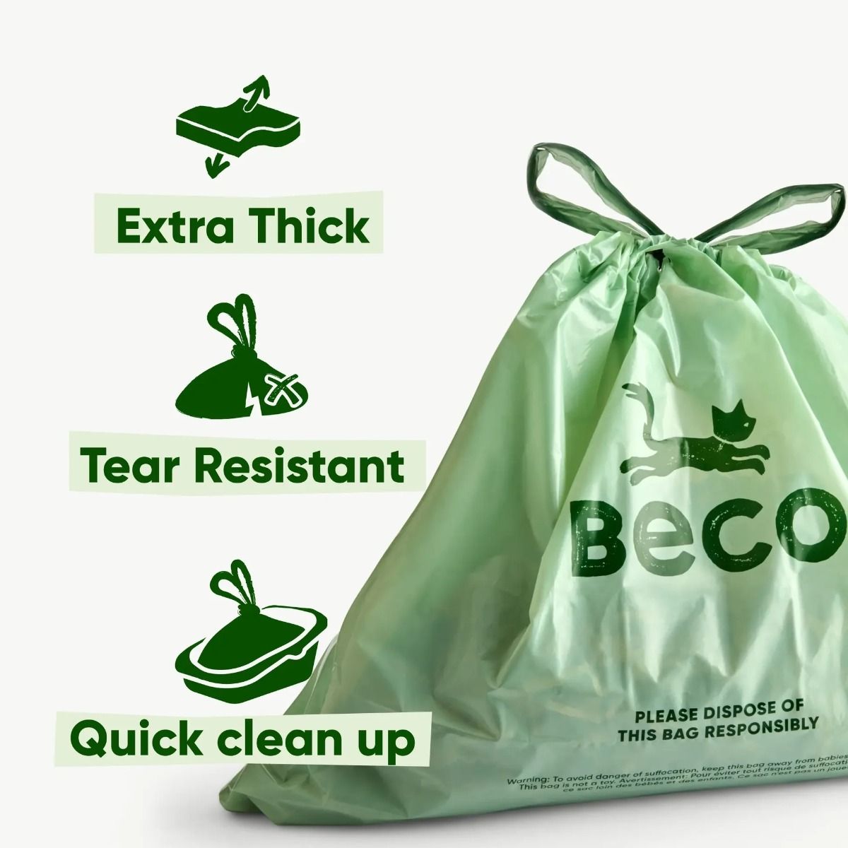 Beco Cat Litter Tray Liners Extra Large - 24