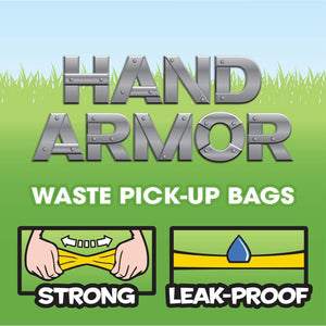 BOB Hand Armor with Extra Thick Pick Up Bags (100bags) - Shopivet.com