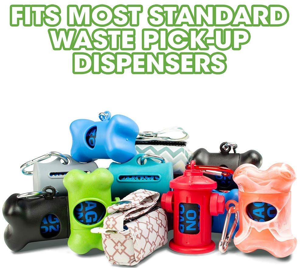 BOB Patterned Dog poop Pickup Bags (14 bags x 10 Rolls) - Shopivet.com