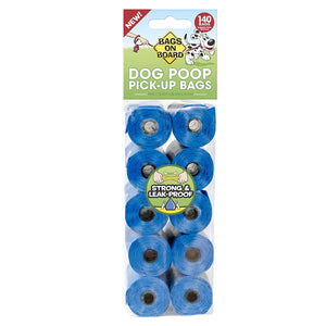 BOB Refill Bags – Blue – 140 bags (10×14) - Shopivet.com