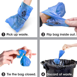 BOB Refill Bags – Blue – 140 bags (10×14) - Shopivet.com