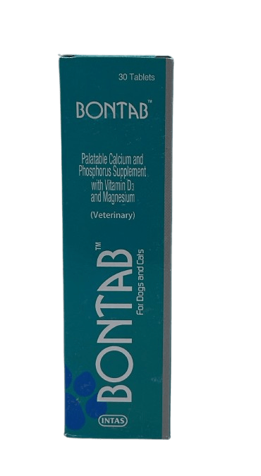Bontab (Calcium, Phosphorus, Vit D3)30Tab - Shopivet.com