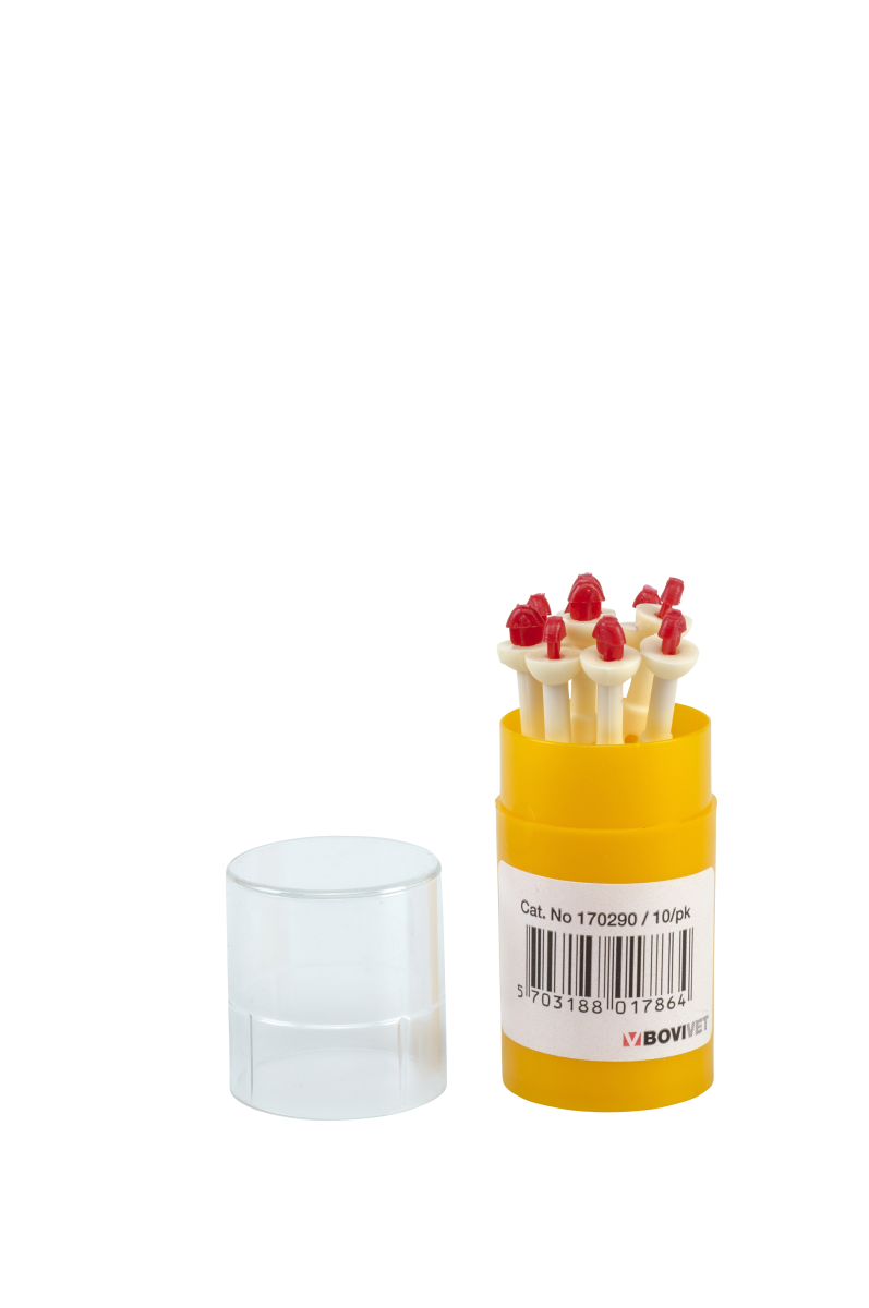BOVIVET teat plugs, 7 cm long 10 pcs