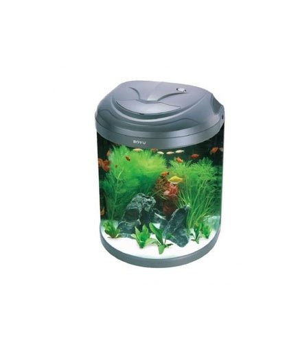 BOYU AQUARIUM BYG - 26 HALFMOON WITHOUT CABINET(328X257X473) - Shopivet.com