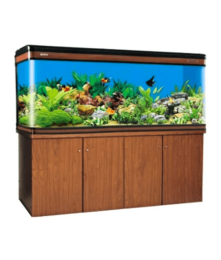 Boyu LZ - 2000 Aquarium (2029L x 600W x 850H mm) with Cabinet (Cherry Color)[Dimension - 2029L x 600W x 850H mm] - Shopivet.com