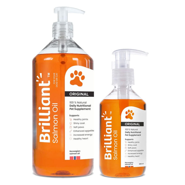 Brilliant Salmon Oil for Dogs and Cats - 300 ml - Shopivet.com