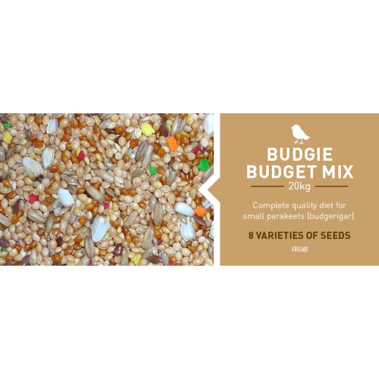 Budgie Budget Mix 20 KG - Shopivet.com