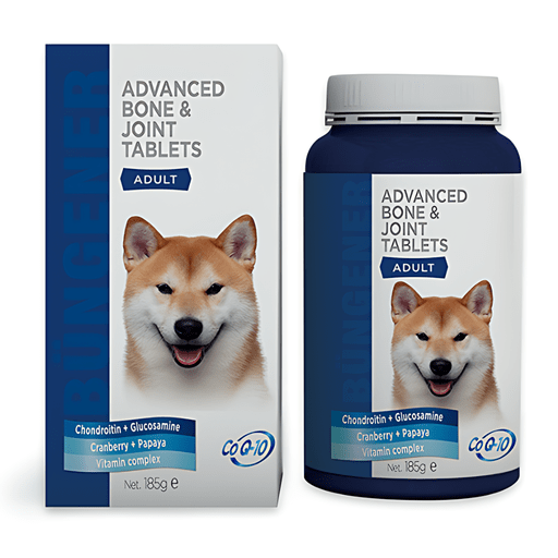 Bungener Advanced Bone & Joint Tablets For Dogs - Adult - 185g[Weight - 185g] - Shopivet.com