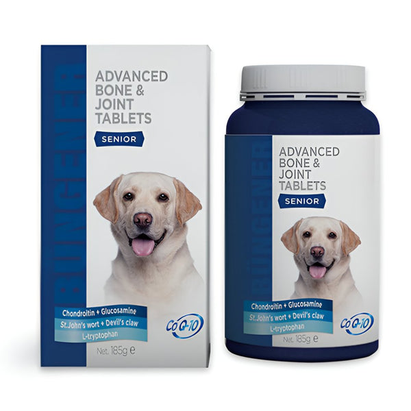 Bungener Advanced Bone & Joint Tablets For Dogs - Senior - 185g - Shopivet.com