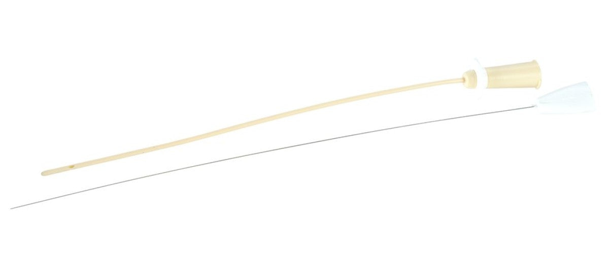 BUSTER barium cat catheter w/stylet sterile, 1.3x130 mm, 12/pk