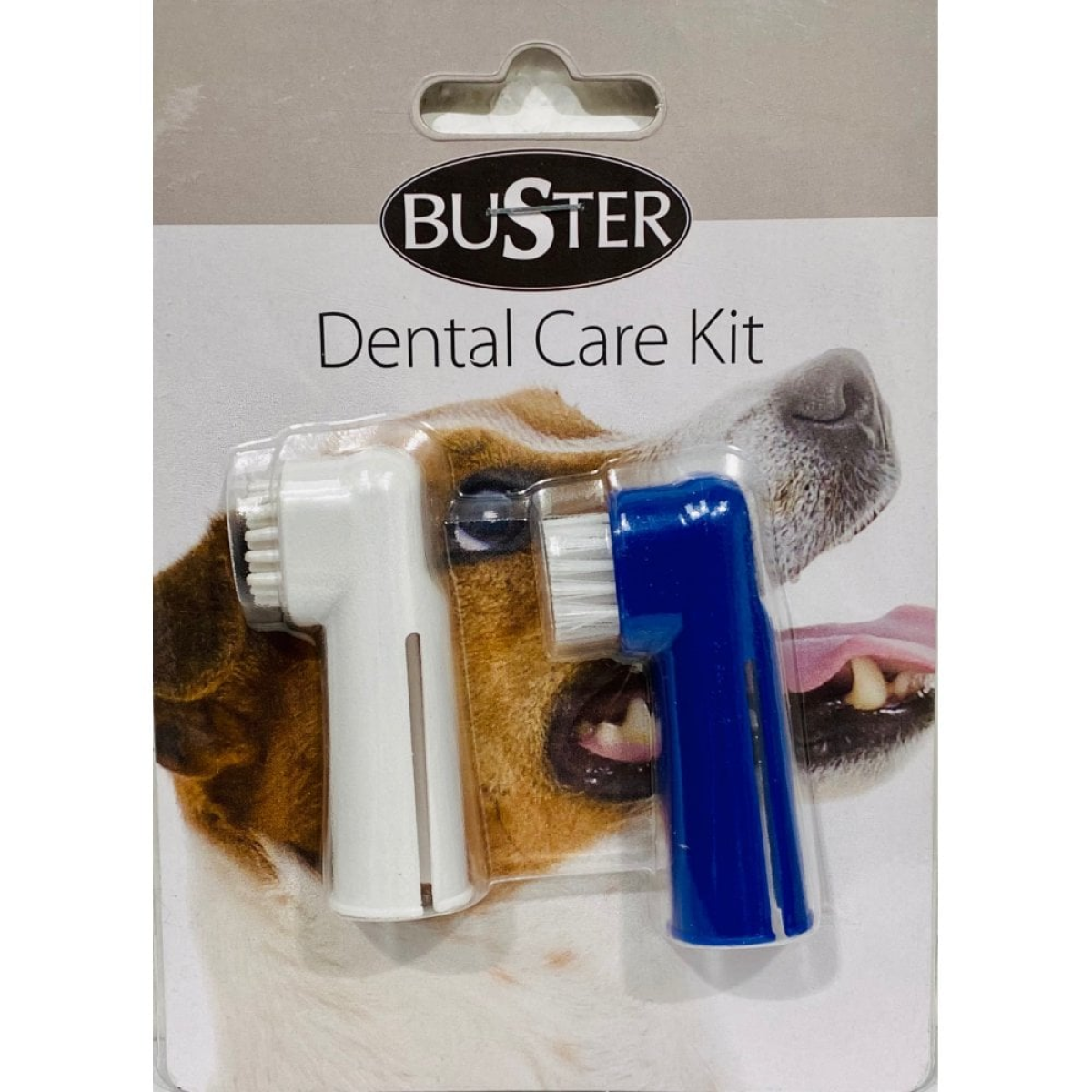 BUSTER dental care set, 2 brushes