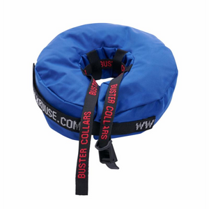 BUSTER Inflatable Collar, nylon, blue, XXL