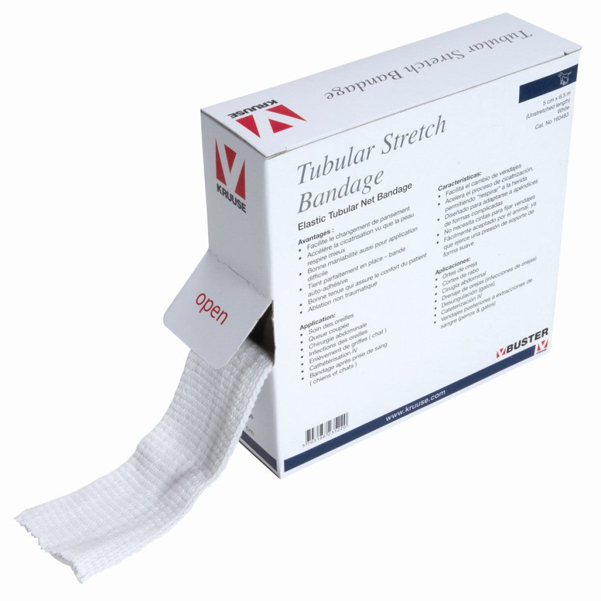 BUSTER Tubular Stretch Bandage 1.25cmx6.5m