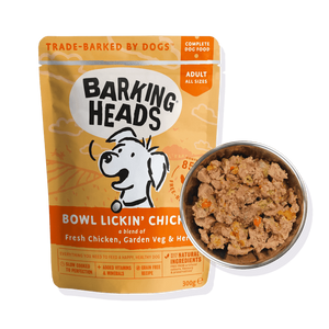 Barking Heads Variety Pack Adult Wet Dog Food 6 x 300g Pouch -