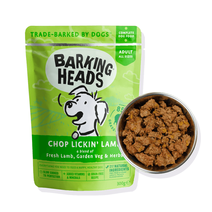 Barking Heads Variety Pack Adult Wet Dog Food 6 x 300g Pouch -