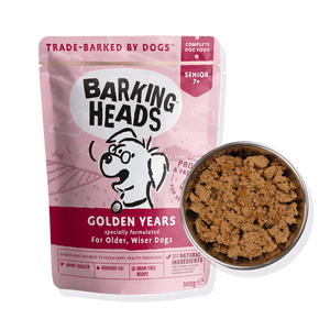 Barking Heads Golden Years Senior Wet Dog Food 300g - 300G