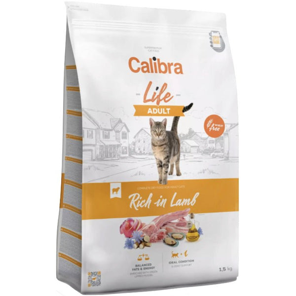 Calibra Cat Life Adult Lamb 6kg - Shopivet.com