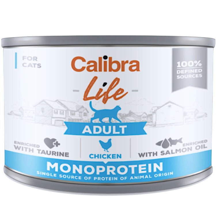 Calibra Cat Life Can Adult Chicken 200g - Shopivet.com