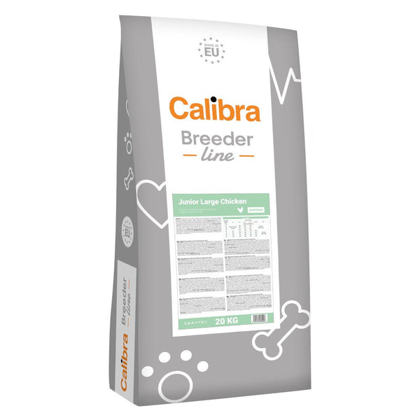 Calibra Dog Breeder Line P Junior Large Chicken 20kg - Shopivet.com