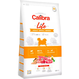 Calibra Dog Life Adult Small Breed Lamb 1.5kg - Shopivet.com