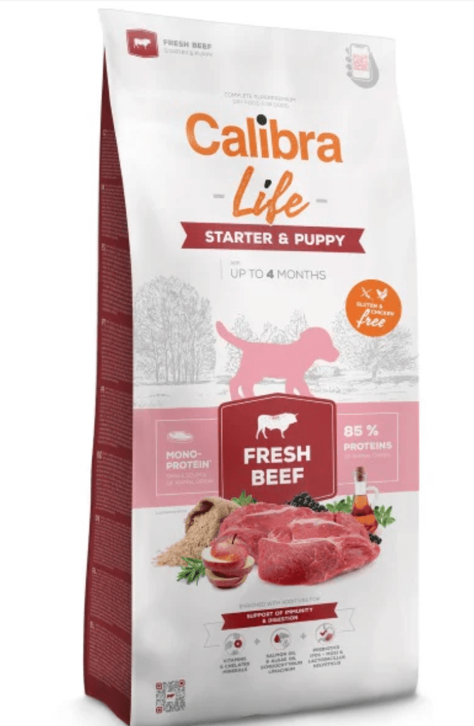 Calibra Dog Life Starter & Puppy Fresh Beef 2.5kg - Shopivet.com