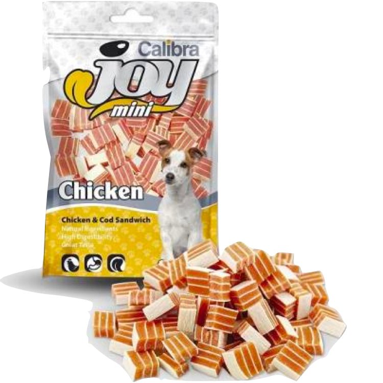 Calibra Joy Dog Chicken & Cod Sandwich 70g - Shopivet.com