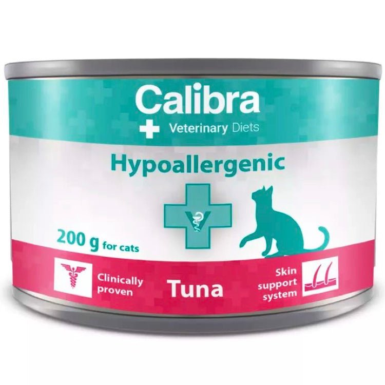 Calibra VD Cans Cat Hypoallergenic Tuna 200g - Shopivet.com