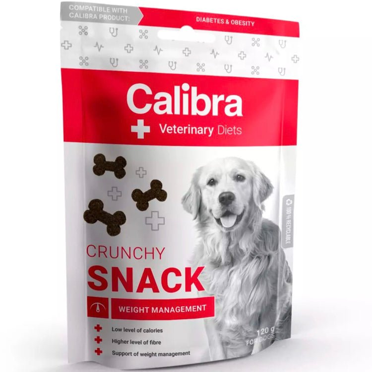 Calibra VD Dog Crunchy Snack Weight Management 120g - Shopivet.com