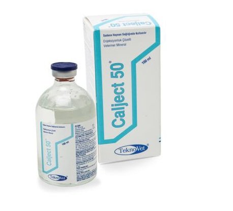 Calject 50 Calcium, Magnesium& Boric acid 100ml - Shopivet.com