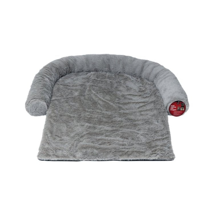 Calming Sofa Snuggler Blanket Bed Grey - Small - Shopivet.com