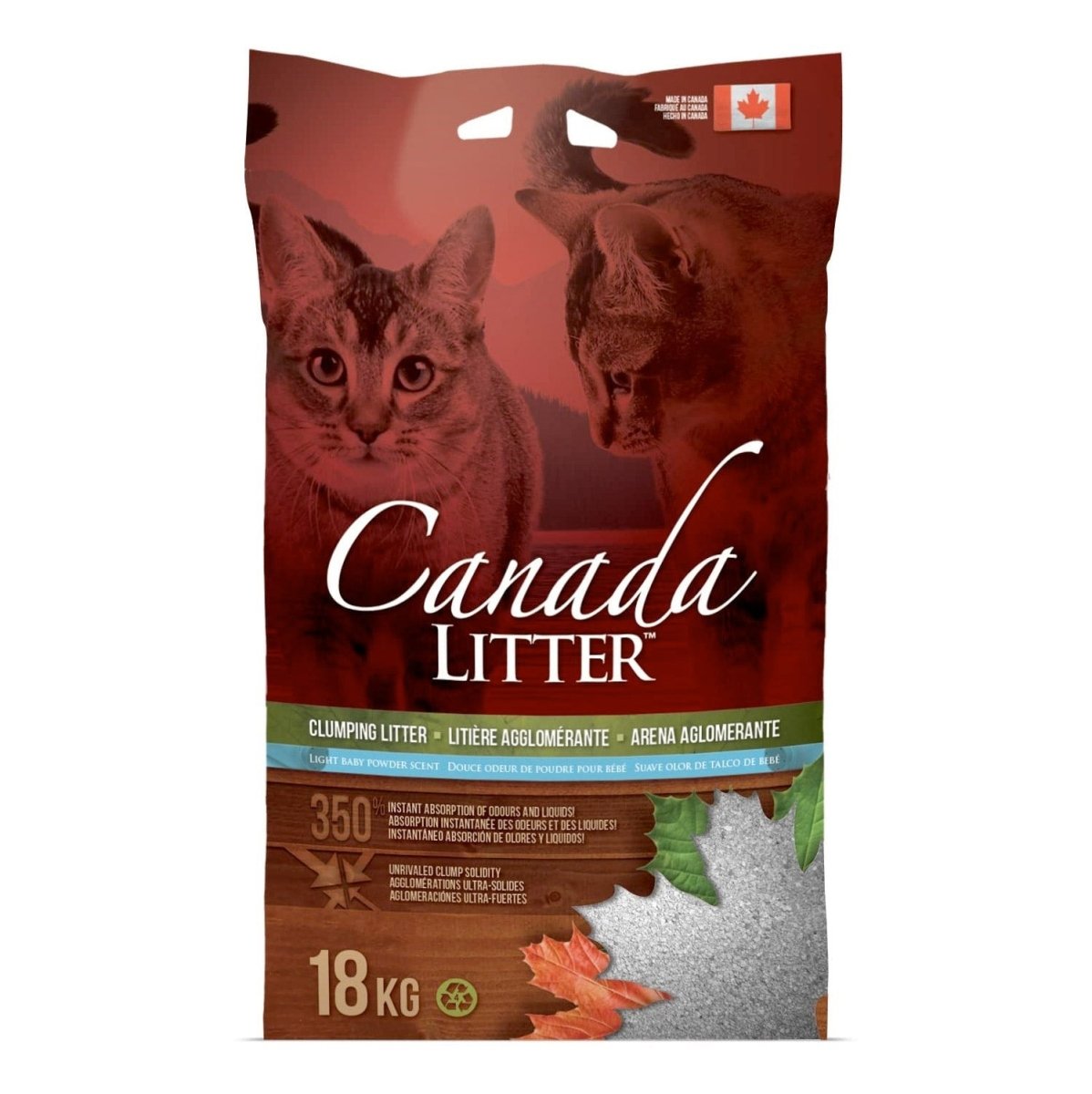 Canada Litter 18KG – Baby Powder - Shopivet.com