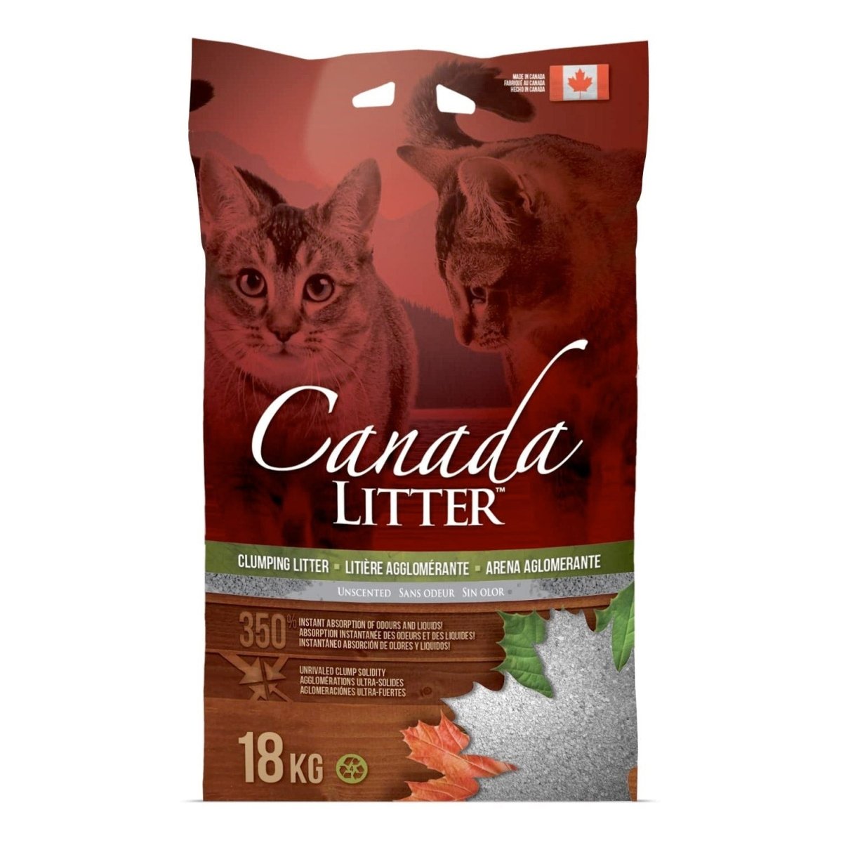 Canada Litter 18KG – Unscented - Shopivet.com