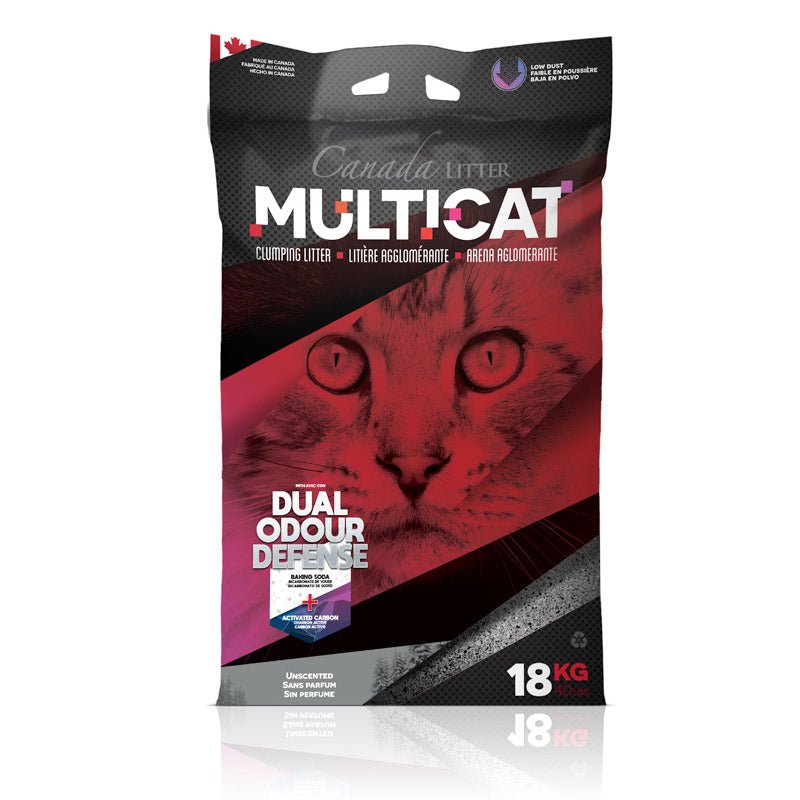 Canada Litter MULTICAT 18Kg Unscented - Shopivet.com