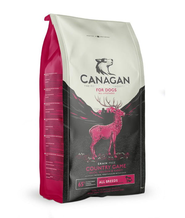 Canagan Country Game Dry Dog Food - 12kg - Shopivet.com