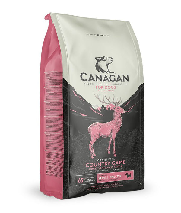 Canagan Country Game Small Breed Dry Dog Food - 2KG - Shopivet.com
