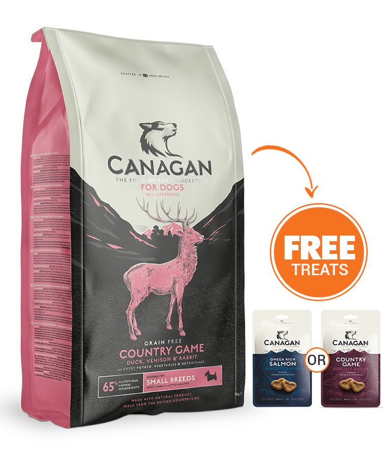 Canagan Country Game Small Breed Dry Dog Food - 2KG - Shopivet.com