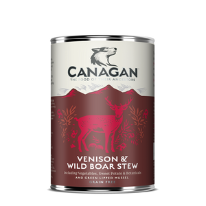 Canagan Venison & Wild Boar Stew Wet Dog Food 400g - 400g