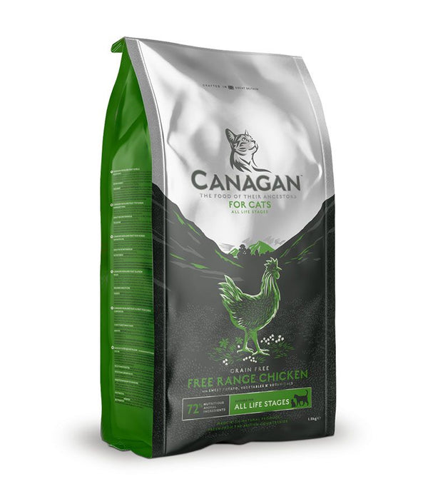Canagan Free Range Chicken Dry Cat Food - 4KG - Shopivet.com