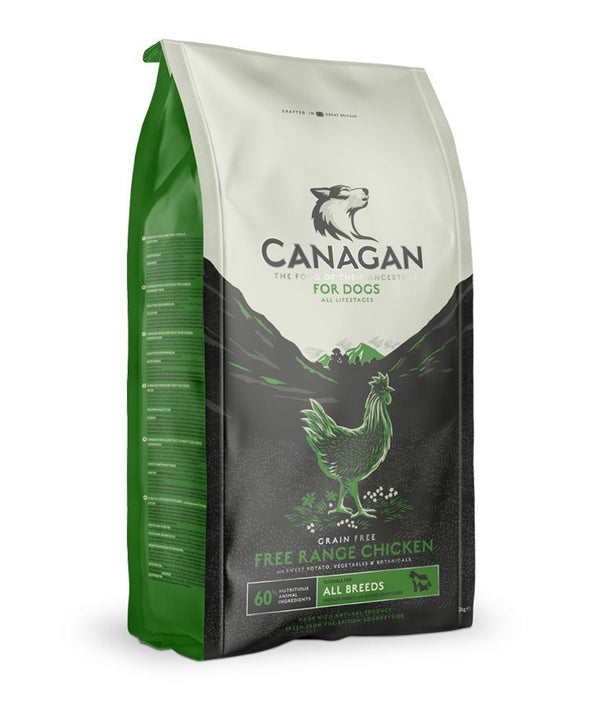 Canagan Free Range Chicken Dry Dog Food - 12kg - Shopivet.com