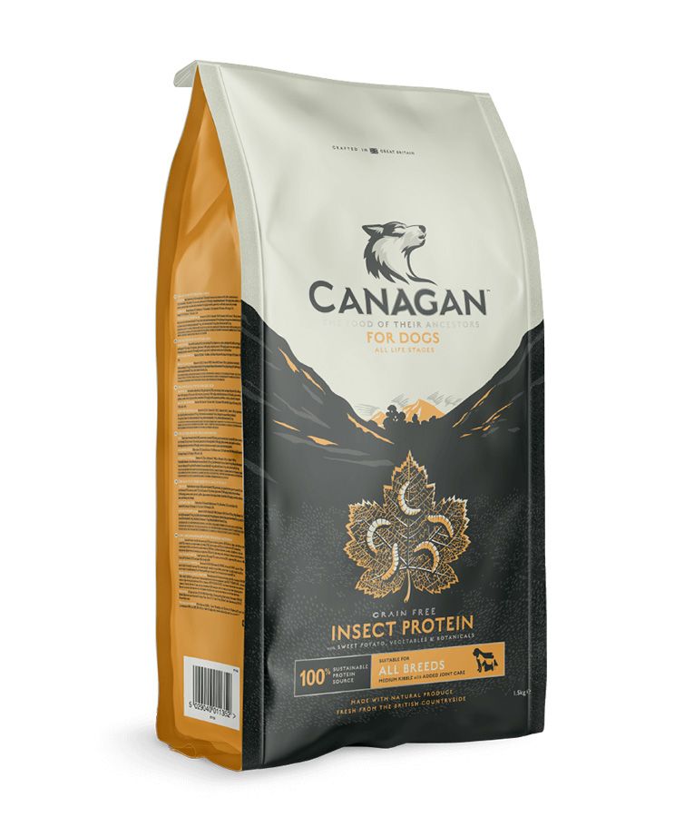 Canagan Insect Protein Dry Dog Food - 5KG - Shopivet.com
