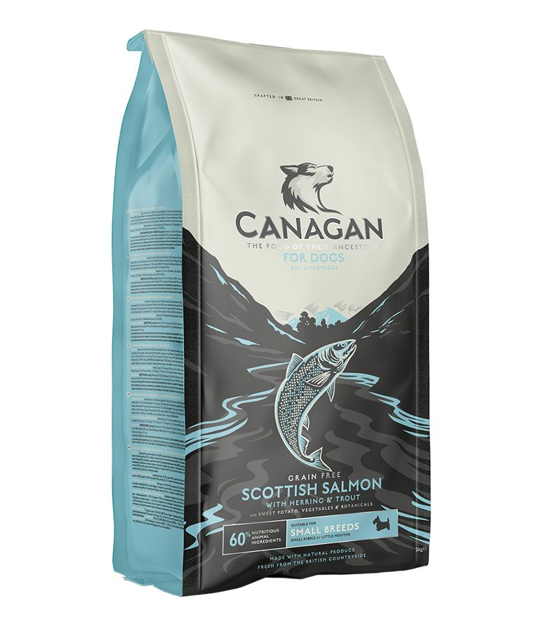 Canagan Scottish Salmon Small Breed Dry Dog Food - 2KG - Shopivet.com