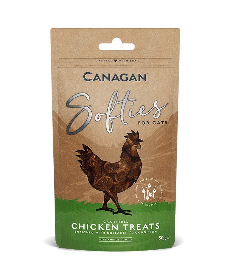 Canagan Softies Grain - Free Chicken Cat Treats 50g - 50g - Shopivet.com