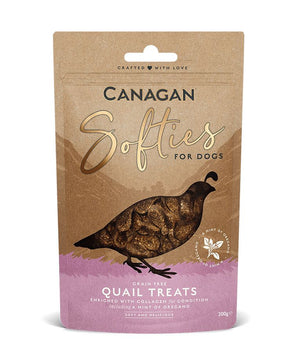 Canagan Softies Grain - Free Quail Dog Treats 200g - 200g - Shopivet.com