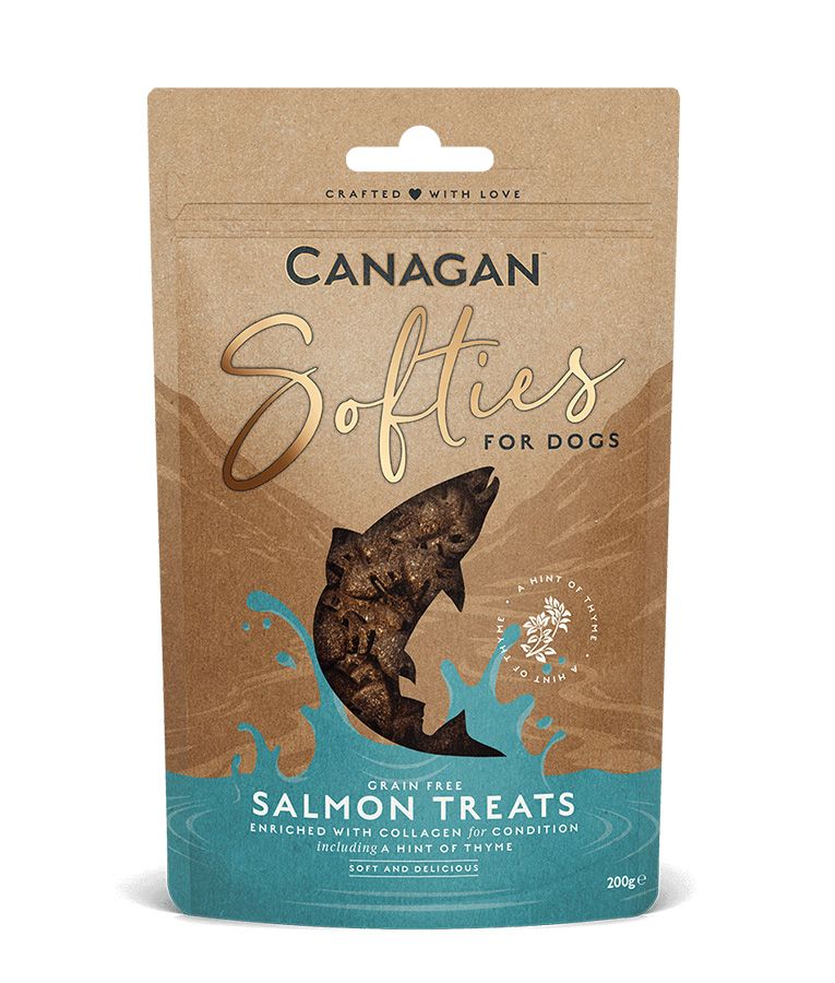 Canagan Softies Grain - Free Salmon Dog Treats 200g - 200g - Shopivet.com