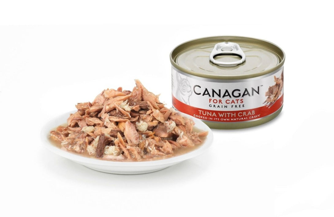 Canagan Tuna with Crab Wet Cat Food 75g Tin - 75g - Shopivet.com