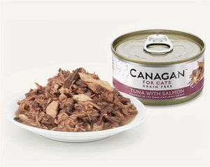 Canagan Tuna with Salmon Wet Cat Food 75g Tin - 75g - Shopivet.com