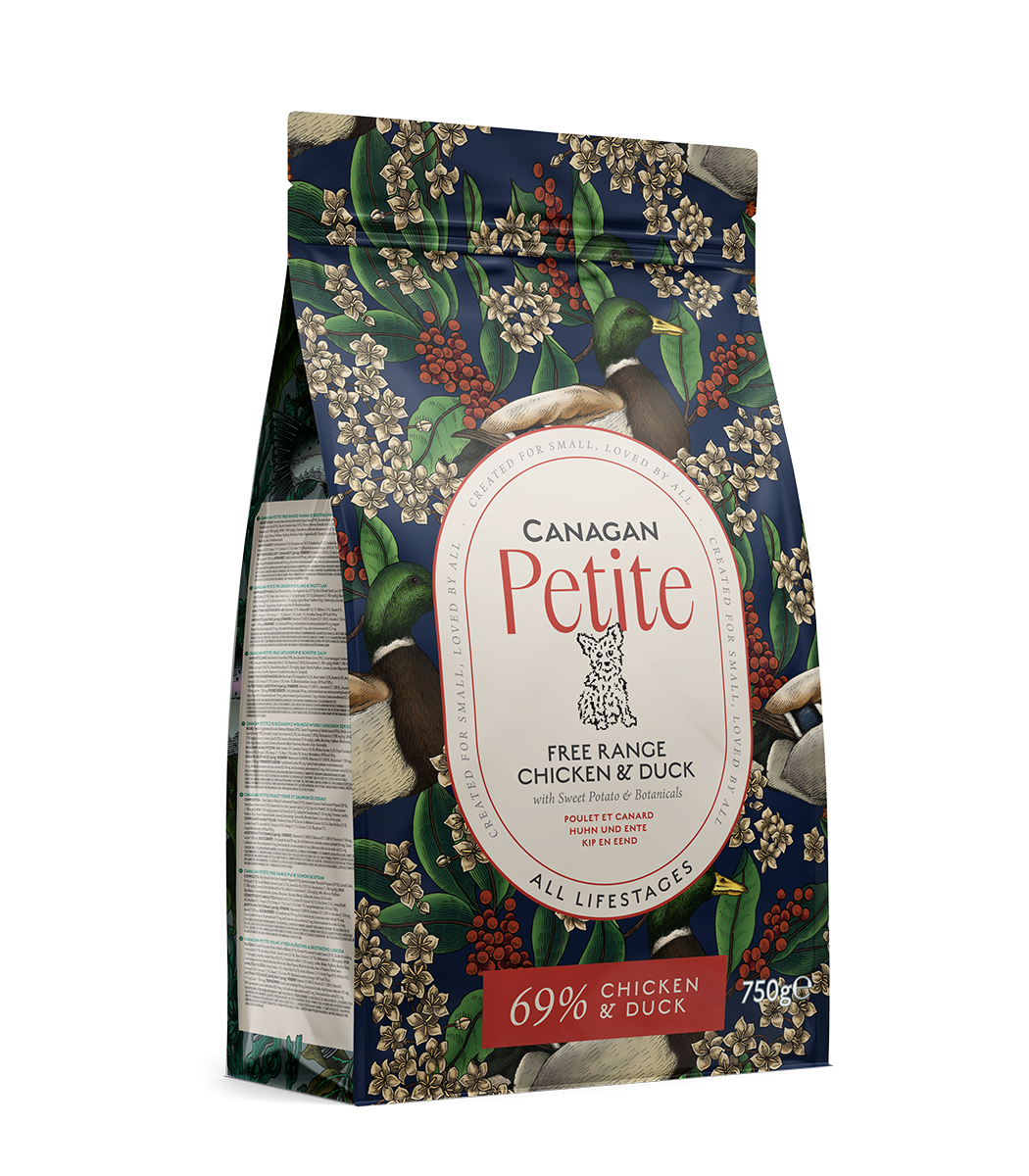 Canagan Petite Free Range Chicken & Duck Small Dry Dog Food - 1.5kg