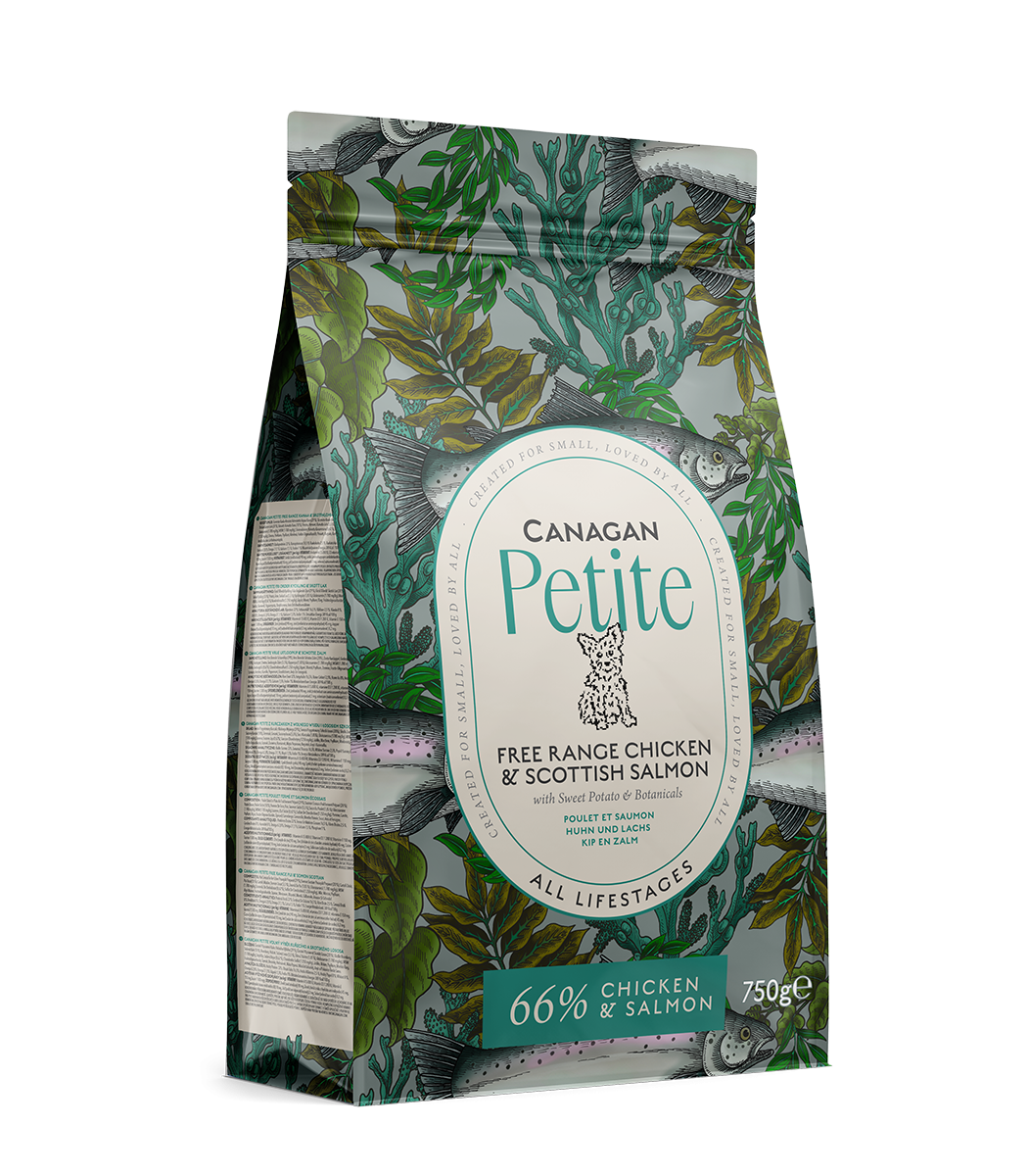 Canagan Petite Free Range Chicken & Scottish Salmon Small Dry Dog Food - 1.5kg