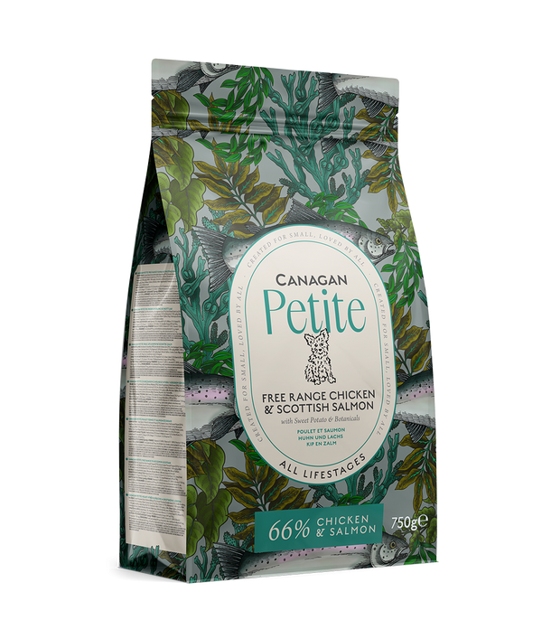 Canagan Petite Free Range Chicken & Scottish Salmon Small Dry Dog Food - 1.5kg