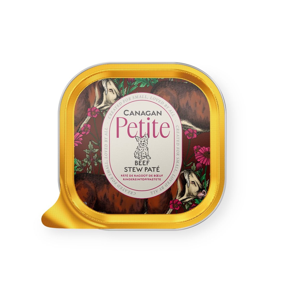 Canagan Petite Beef Stew Pate Small Wet Dog Food 100g - 100g